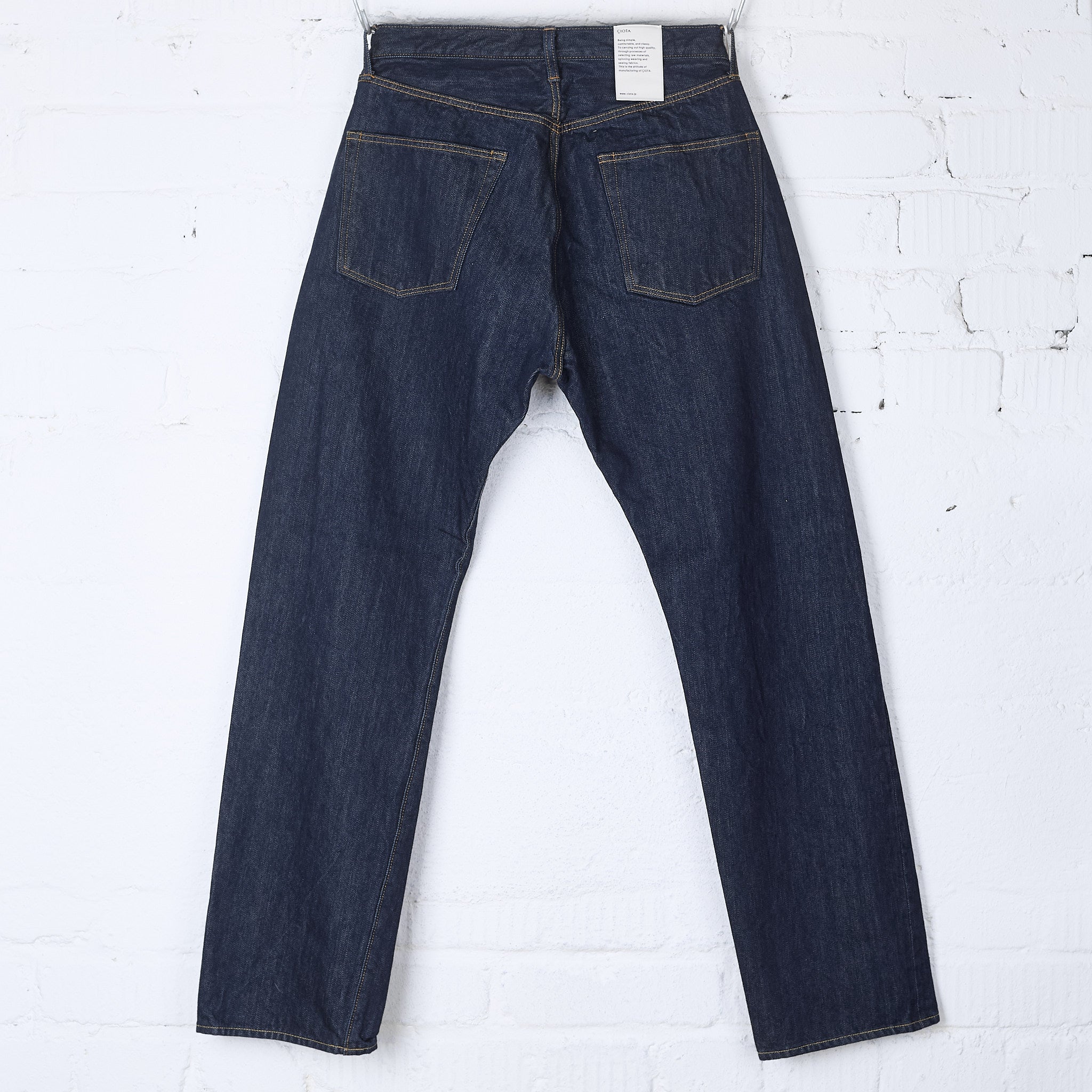 パンツ ciota Straight 5 Pocket Pants Navy 33 ciota | new straight 5 pocket pants - navy – stuf|f-official