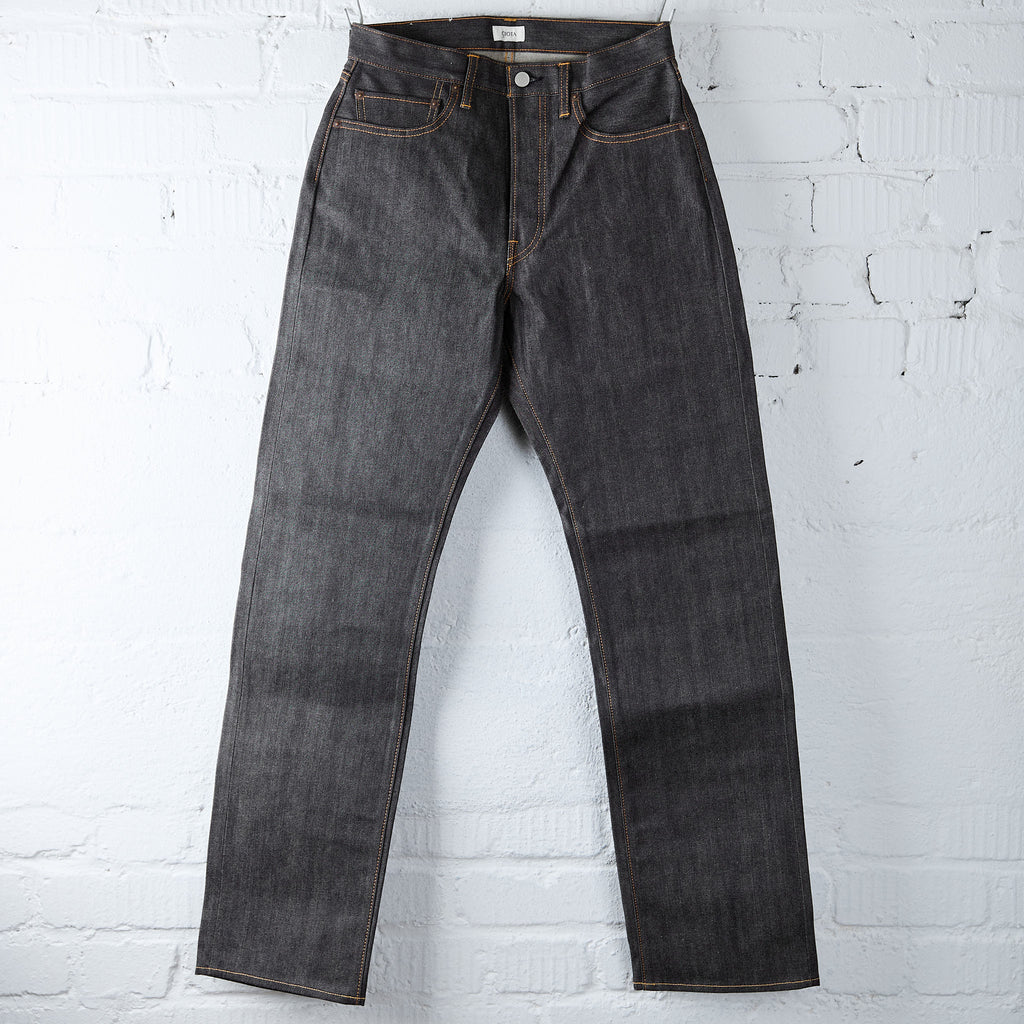 ciota | straight 5 pocket pants (reactive dyeing / rigid)
