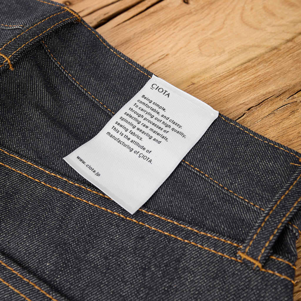 ciota | straight 5 pocket pants (reactive dyeing / rigid) - Bild 6
