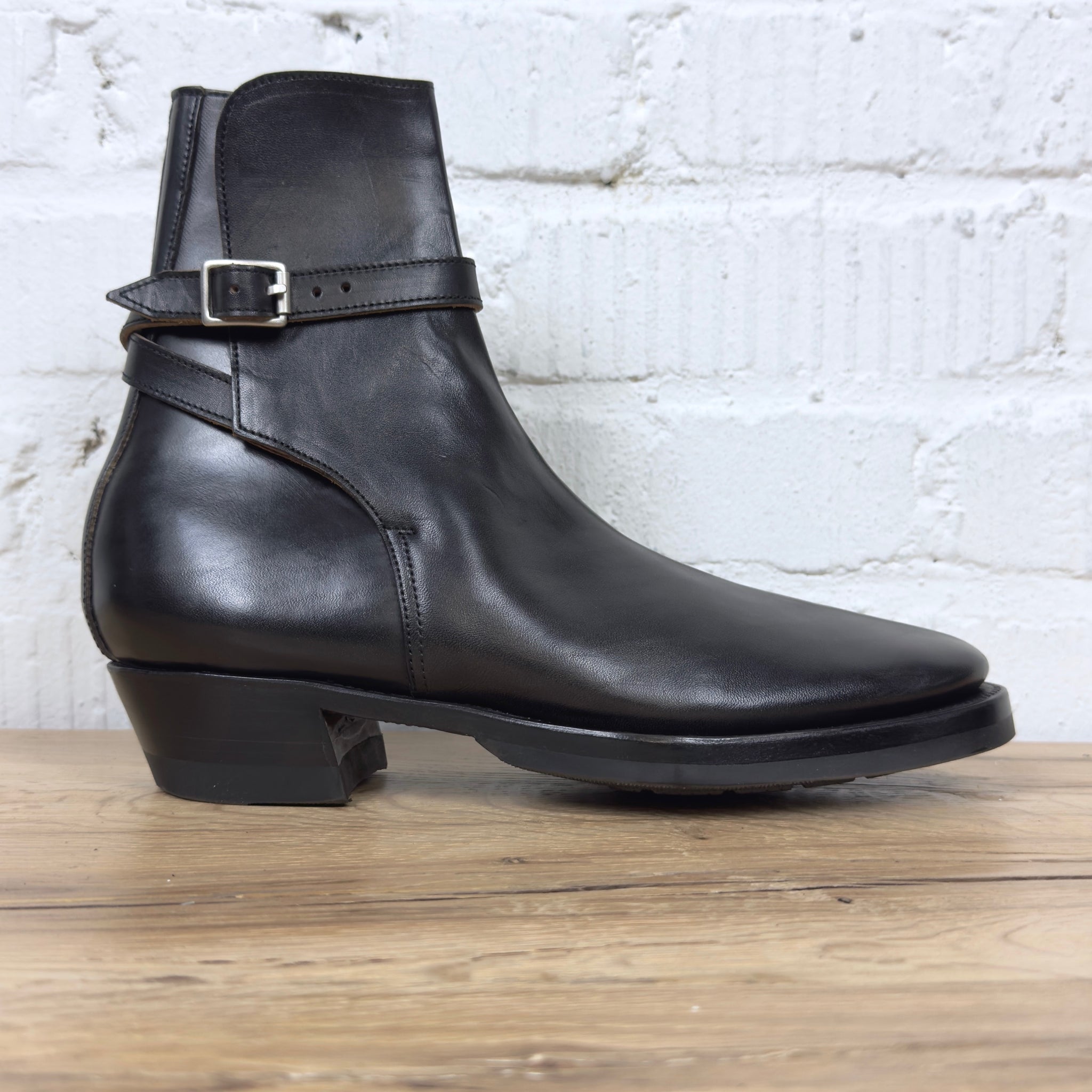 clinch | jodhpur boots - black overdyed horsebutt