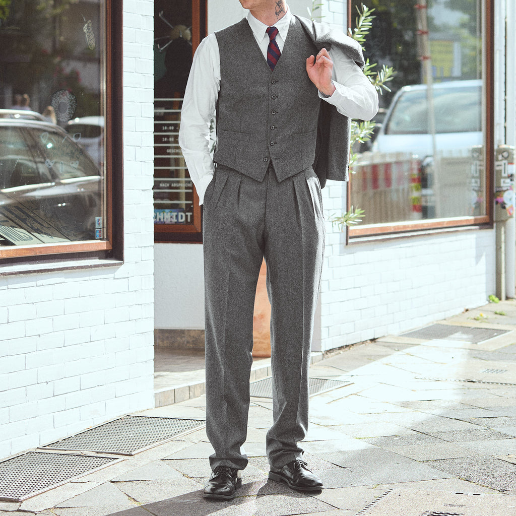 d.c. white | ivy basic suit (three-piece) canonico - Bild 3