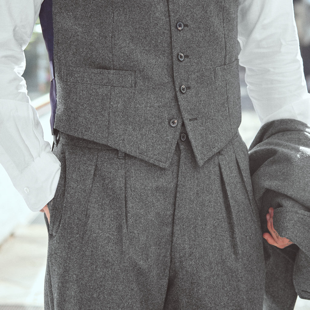 d.c. white | ivy basic suit (three-piece) canonico - Bild 5