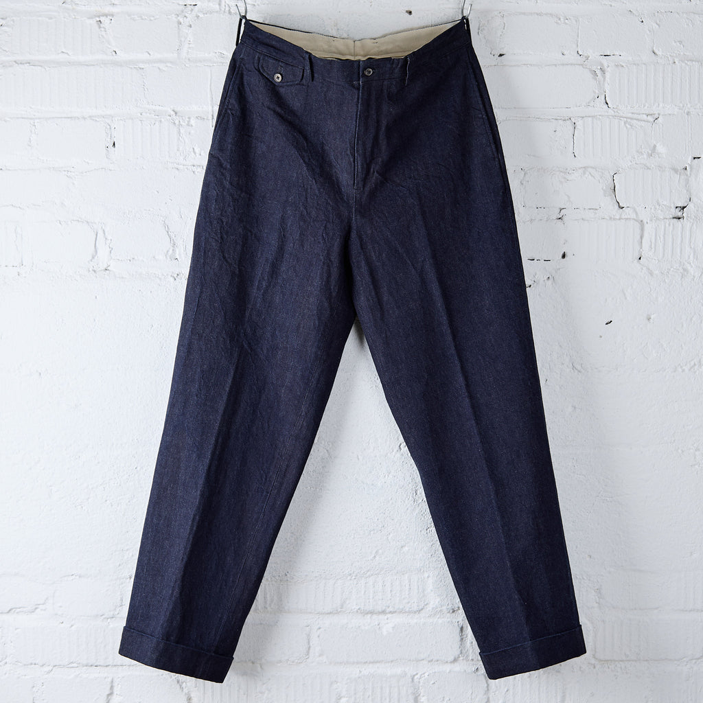 d.c. white | denim brooklyn trousers