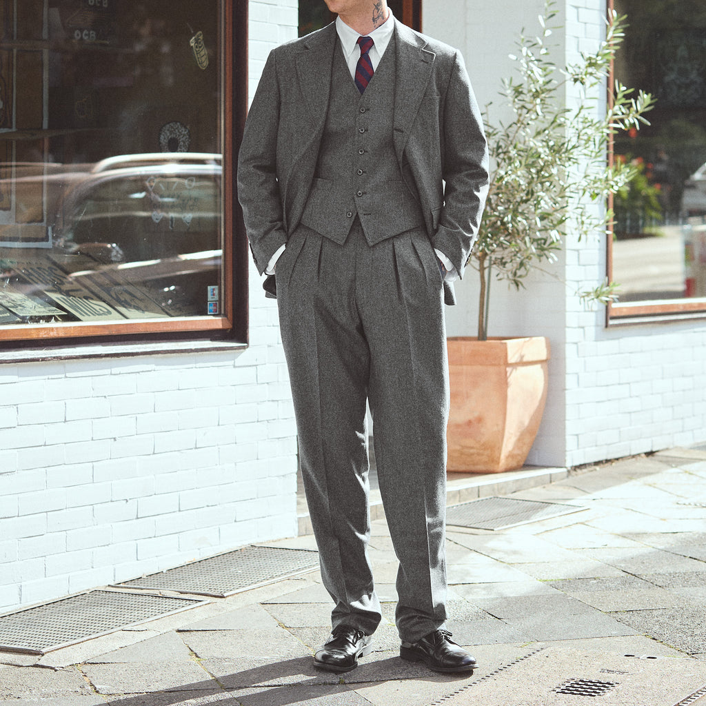 d.c. white | ivy basic suit (three-piece) canonico - Bild 2