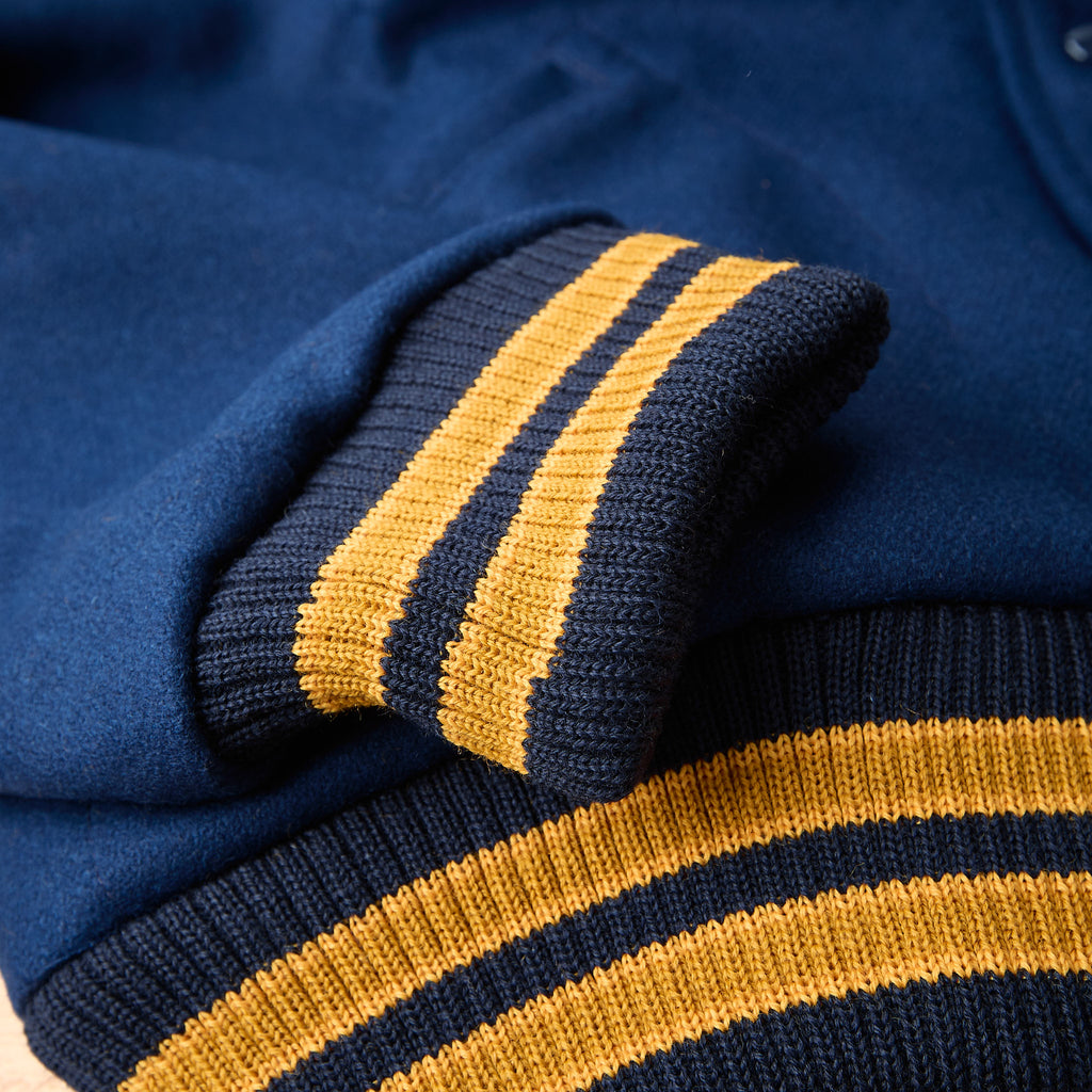 dehen 1920 | 60's club jacket - nittany navy melton wool - Bild 4