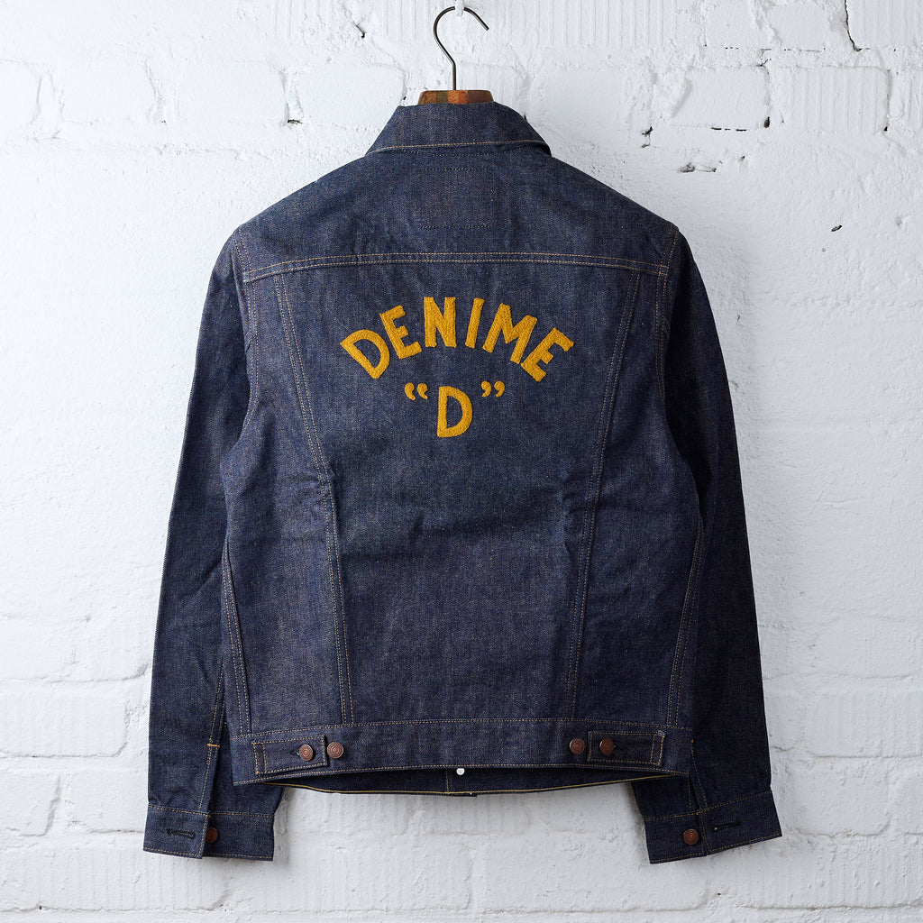 denime | lot. 233 3rd type denime "d" jacket indigo - non wash - Bild 2