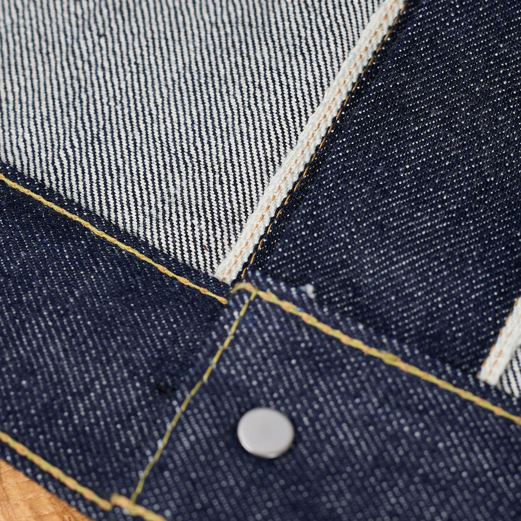 denime | lot. 233 3rd type denime "d" jacket indigo - non wash - Bild 7