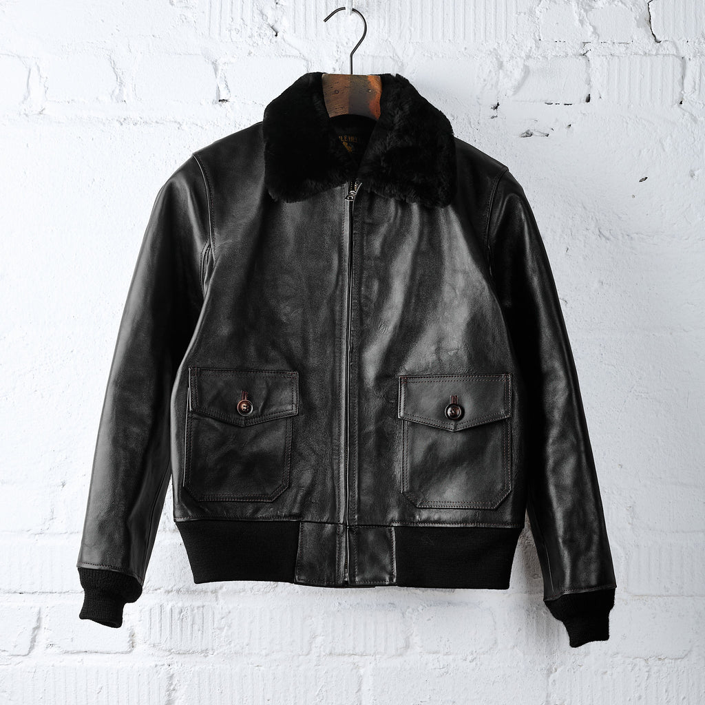 double helix | type g-1 flight jacket - black