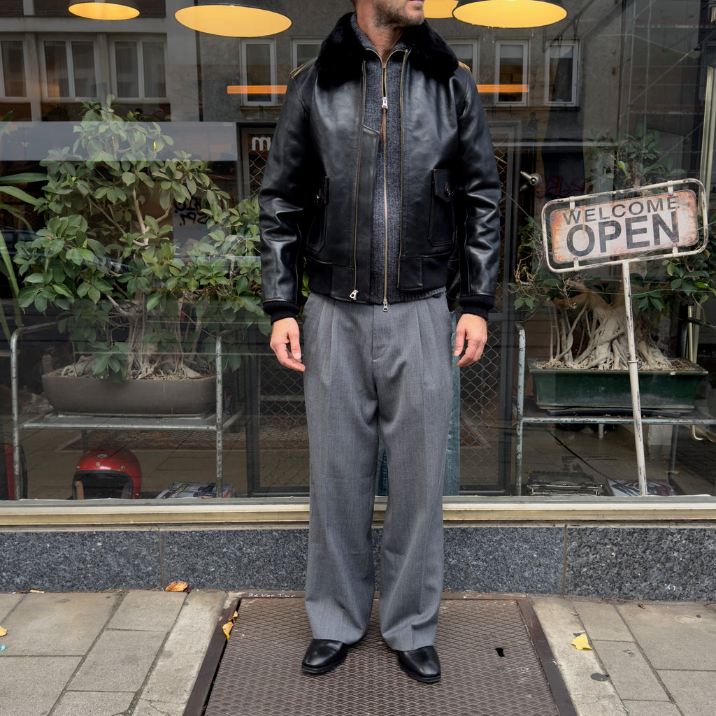 double helix | type g-1 flight jacket - black - Bild 2