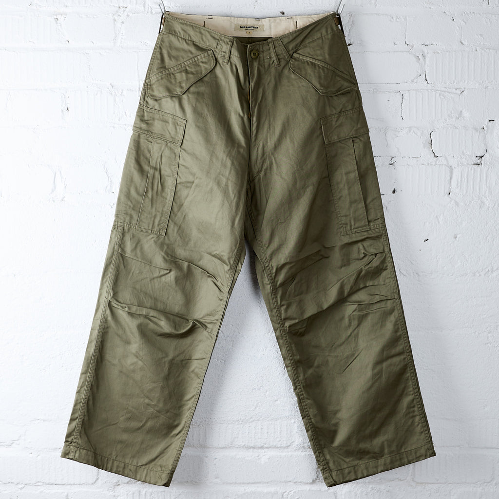 fob factory | f0534 m-65 field cargo pants - olive