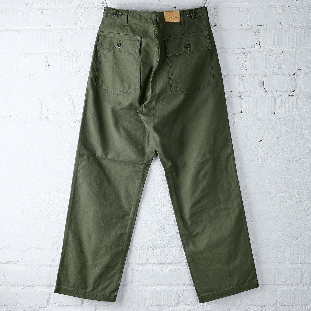fob factory | f0540 baker pants type 2 - olive - Bild 2