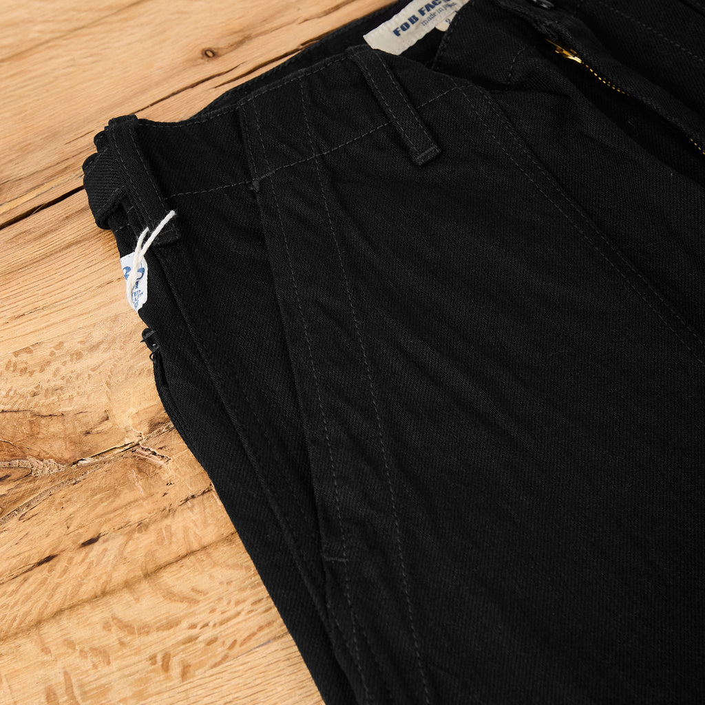 fob factory | f0541 888 baker pants black denim - Bild 4