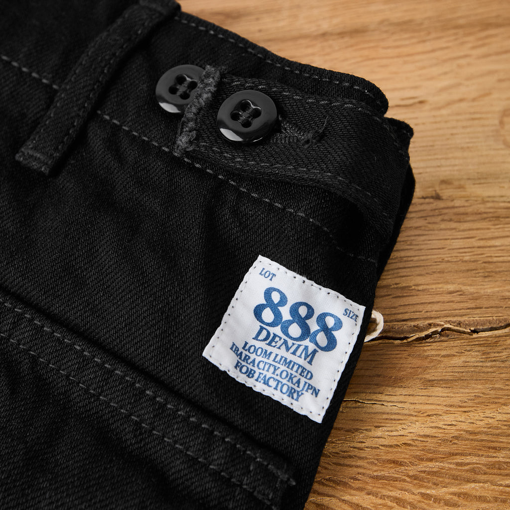 fob factory | f0541 888 baker pants black denim - Bild 5