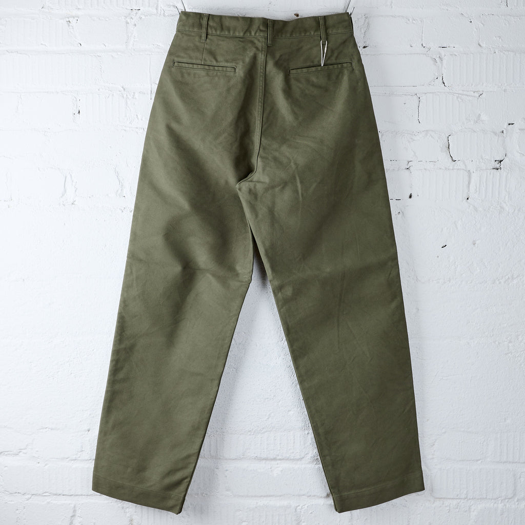 fob factory | f0543 moleskin trousers - olive - Bild 2