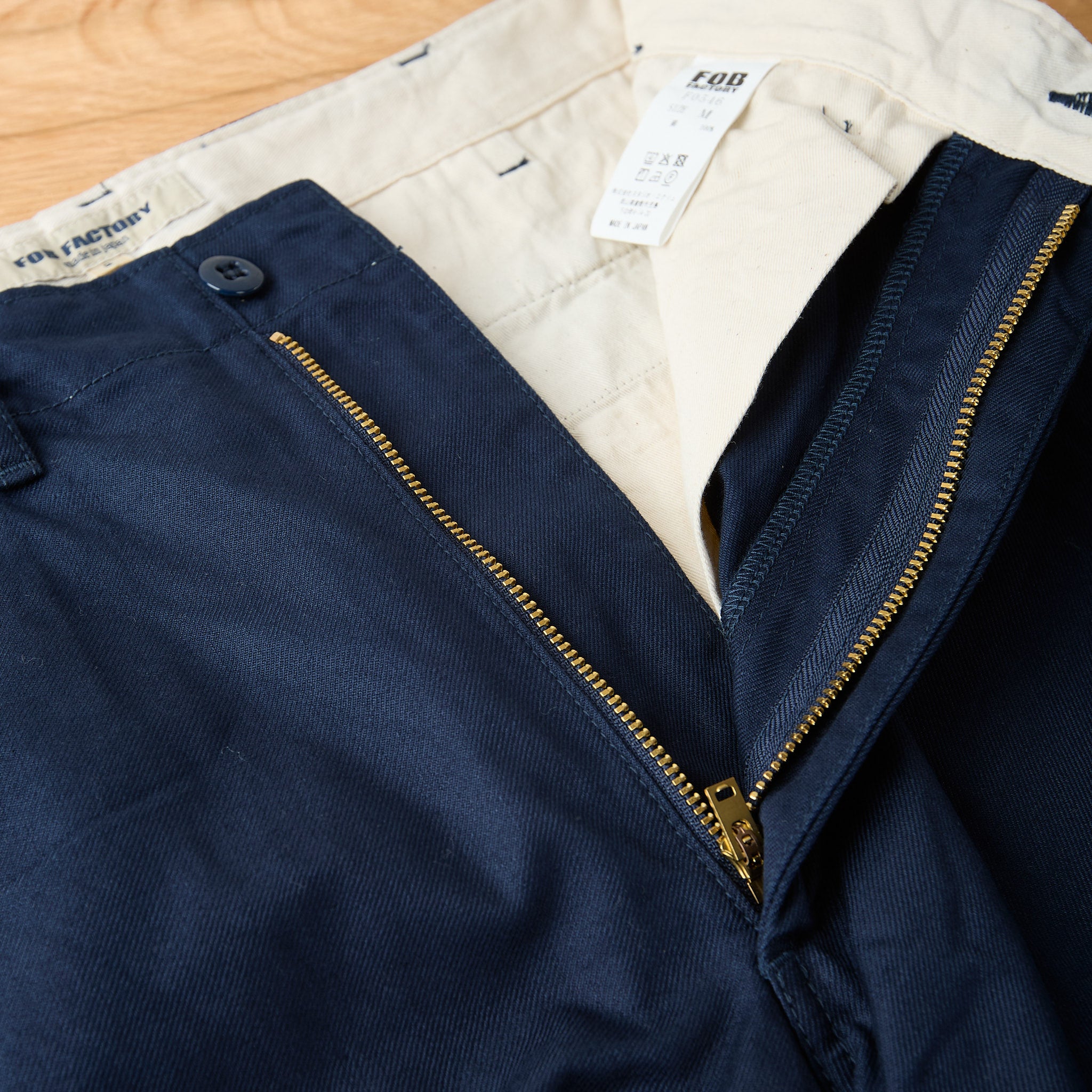 FOB FACTORY m52　ネイビー fob factory | f0546 big chino - navy – stuf|f-official