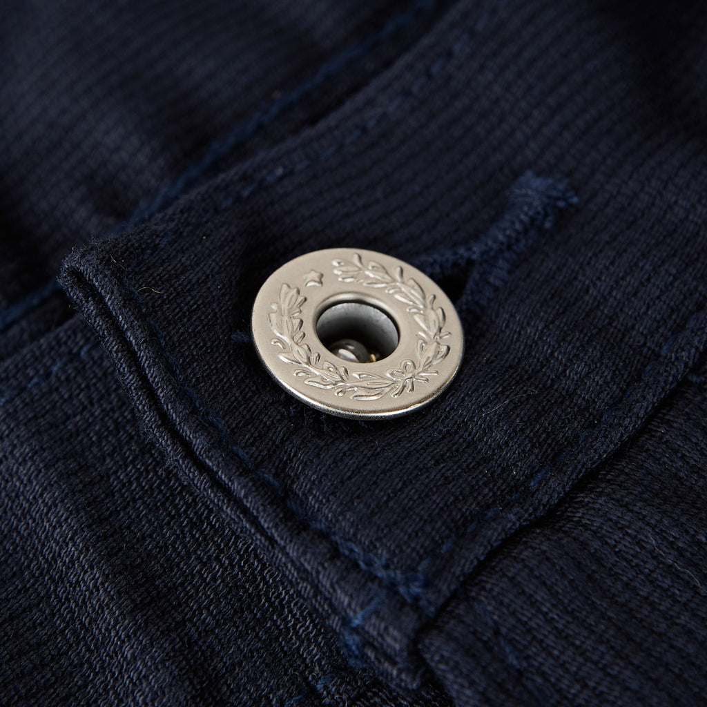 fob factory | f1134 pique 5p pant - navy - Bild 5