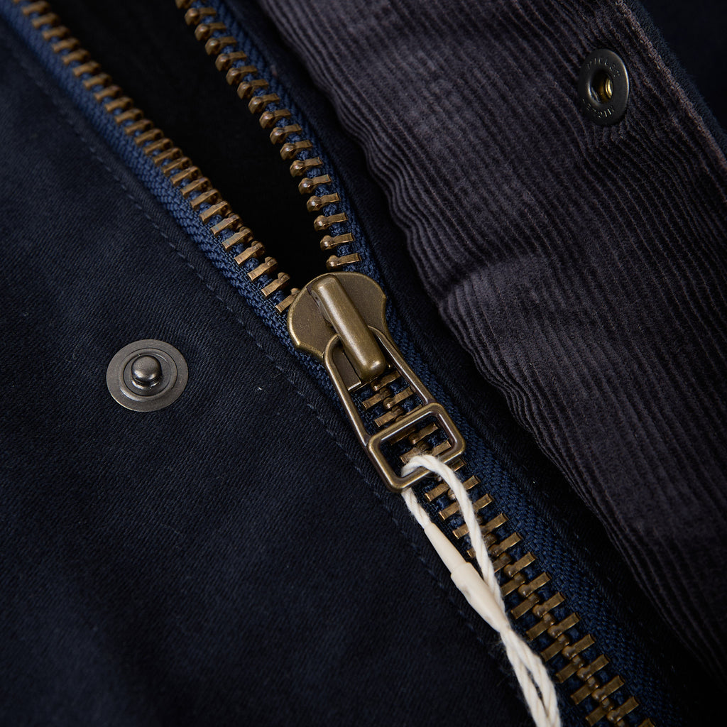 fob factory | f2361 moleskin riding jk - navy - Bild 5