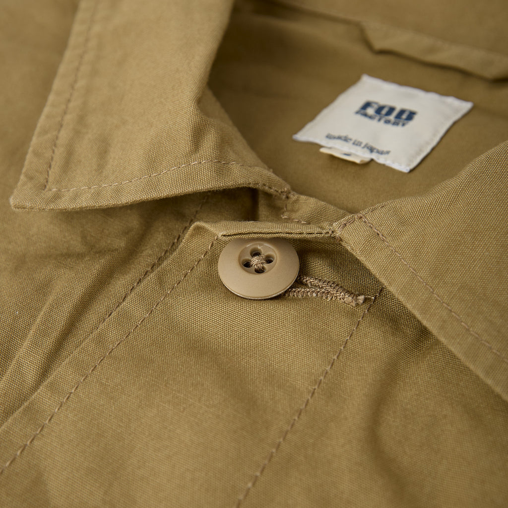 fob factory | f2452 jungle fatigue jacket - khaki - Bild 3