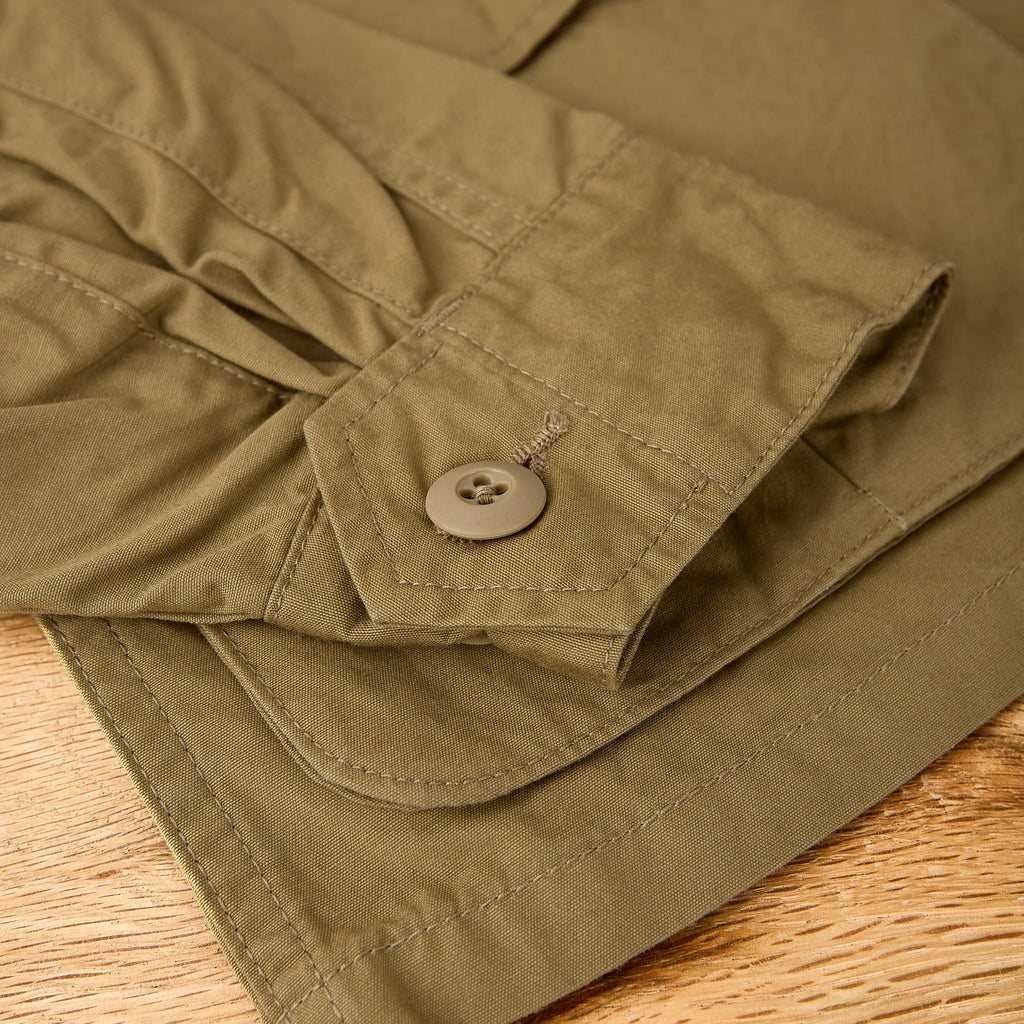 fob factory | f2452 jungle fatigue jacket - khaki - Bild 4