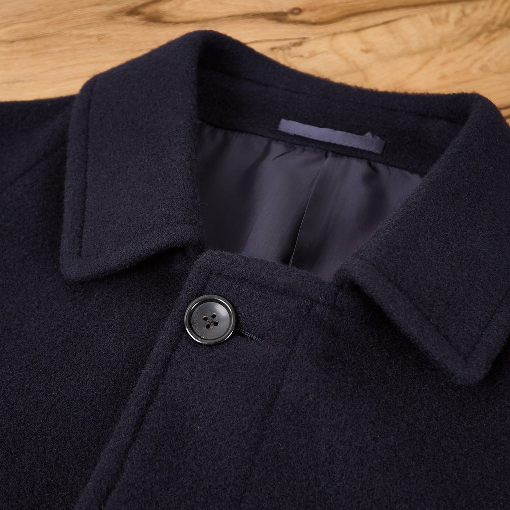 fortela | amedeo-ma477 single-breasted wool coat - blue - Bild 4