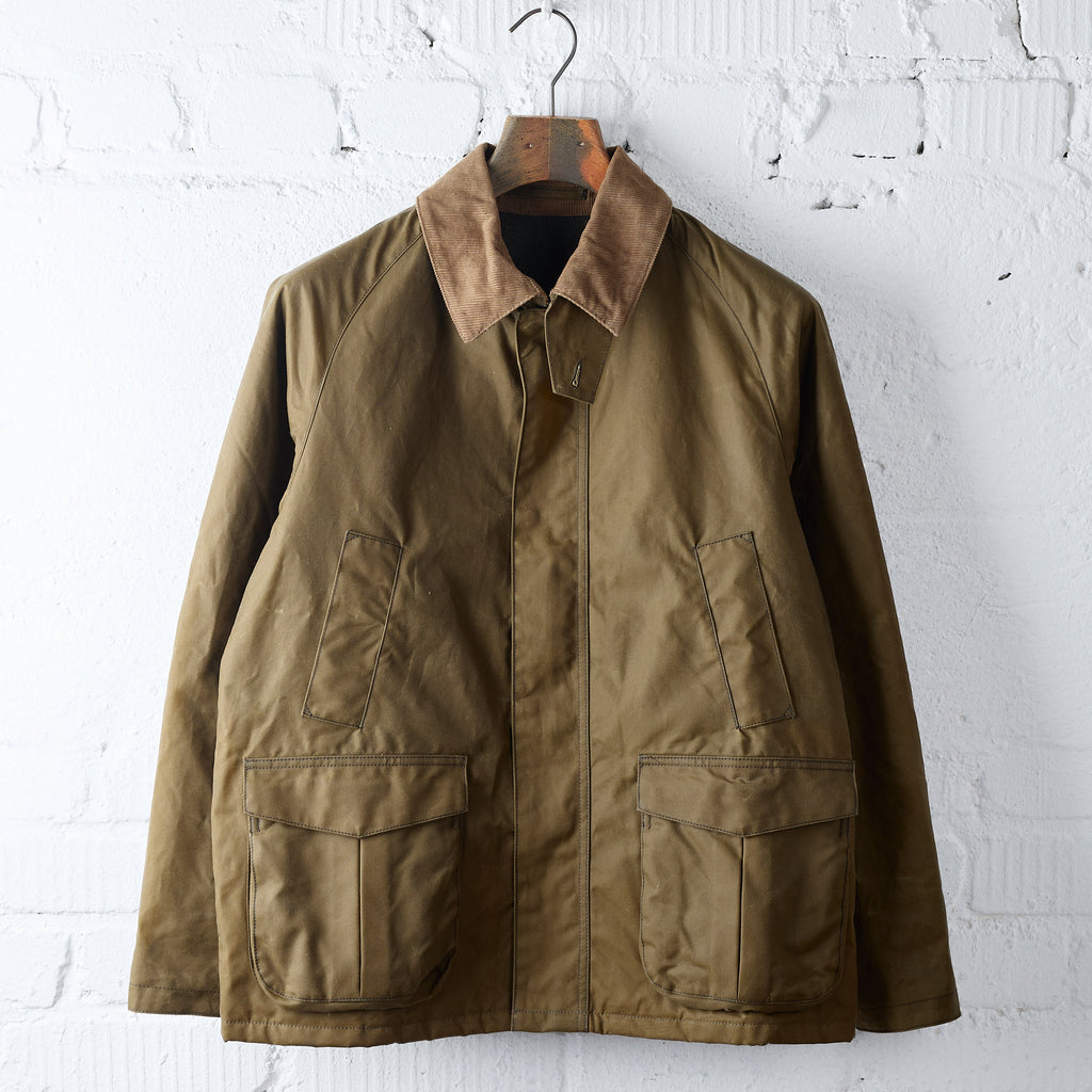 fortela | bristol jacket canvas waxed - beige