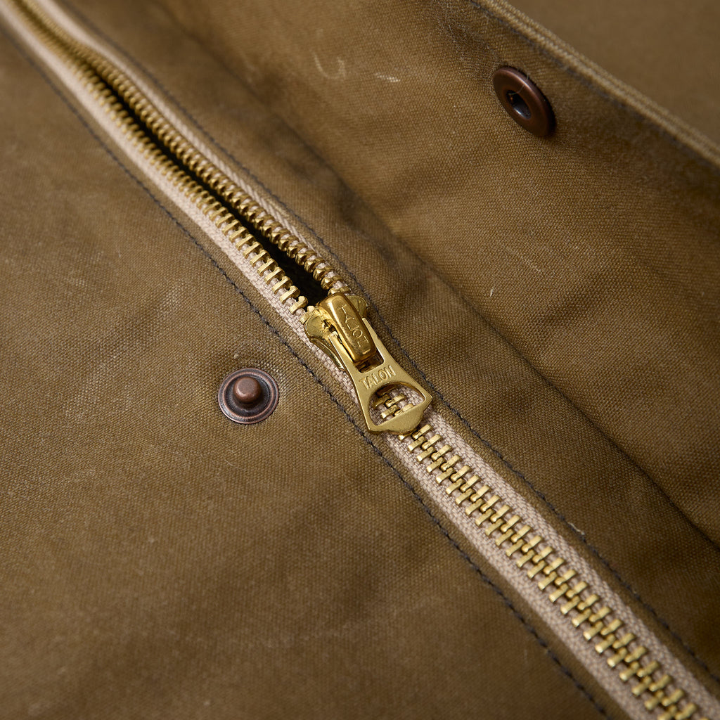 fortela | bristol jacket canvas waxed - beige - Bild 6