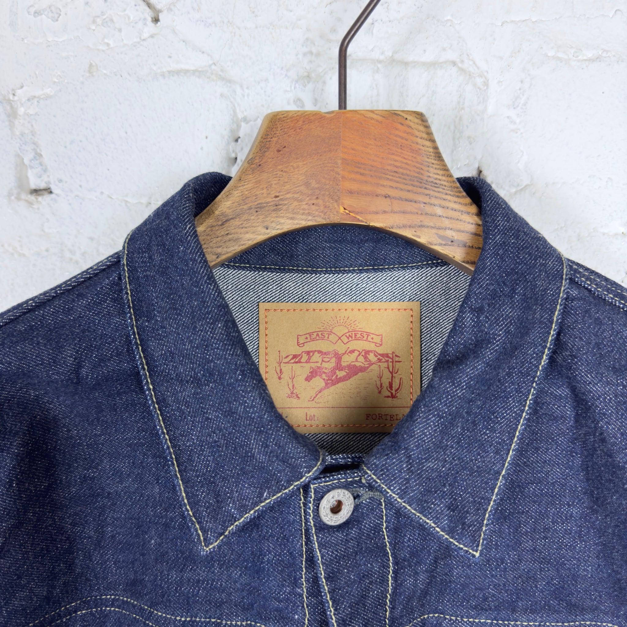 fortela | buddy-gd007 blau denim jacket - made in japan – stuf|f