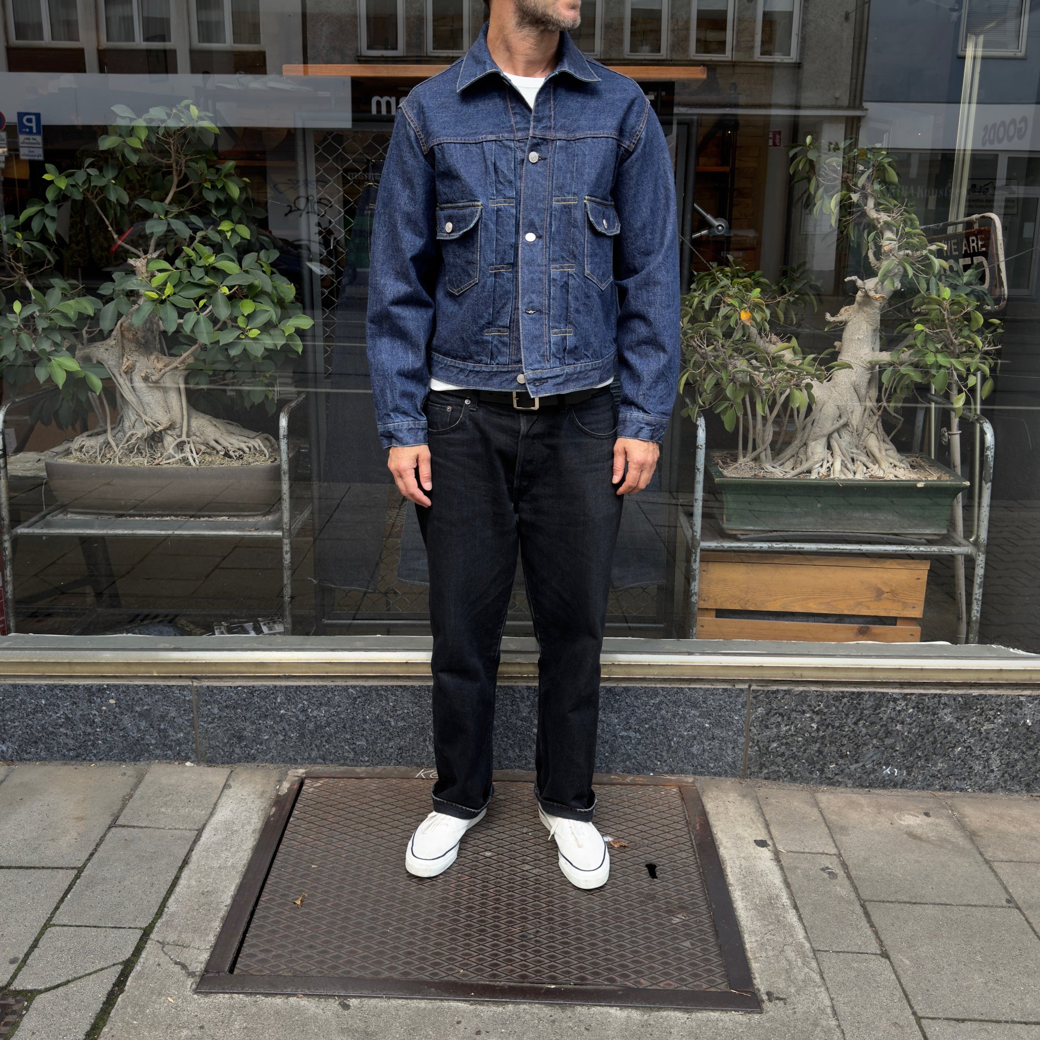 fortela | cisco-gd004 blu denim jacket - made in japan – stuf|f