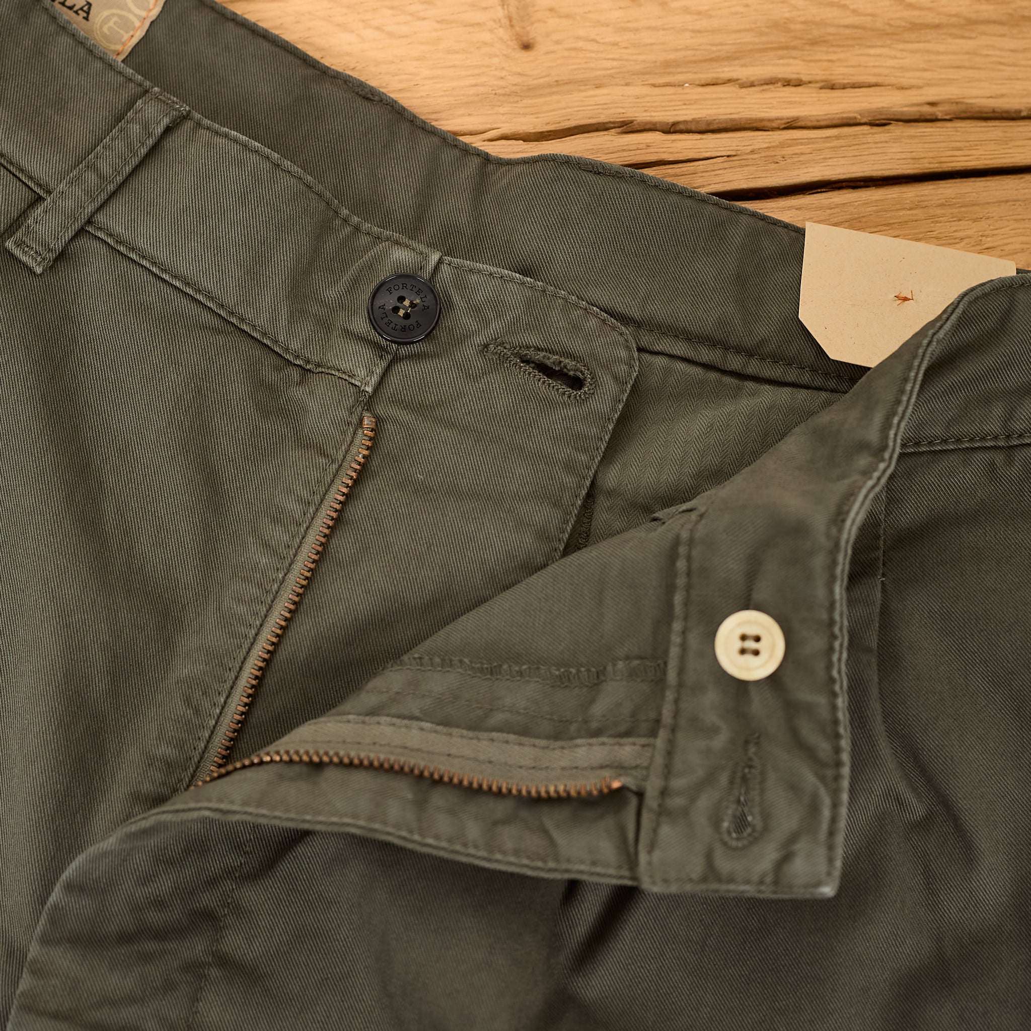 fortela | newyork 0012t classic pant - green – stuf|f-official