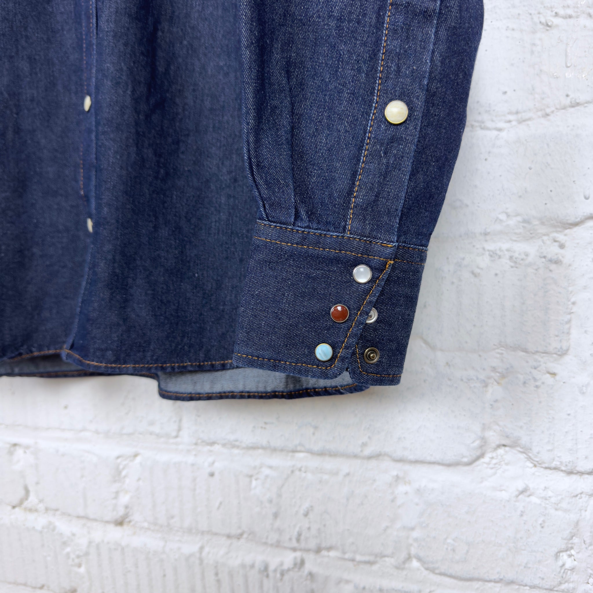 fortela | ntex-00403 d368 denim shirt – stuf|f-official