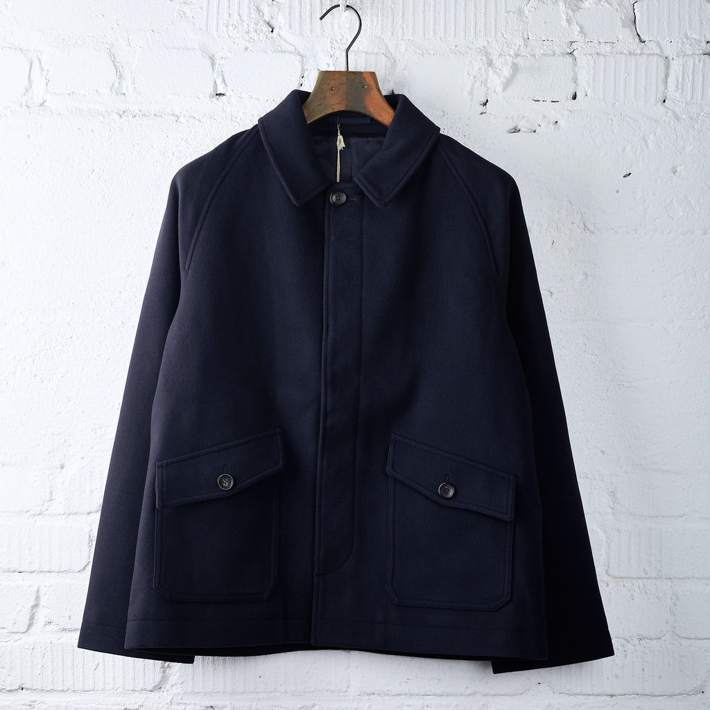 fortela | roger-ma284 superfine wool jacket - blue