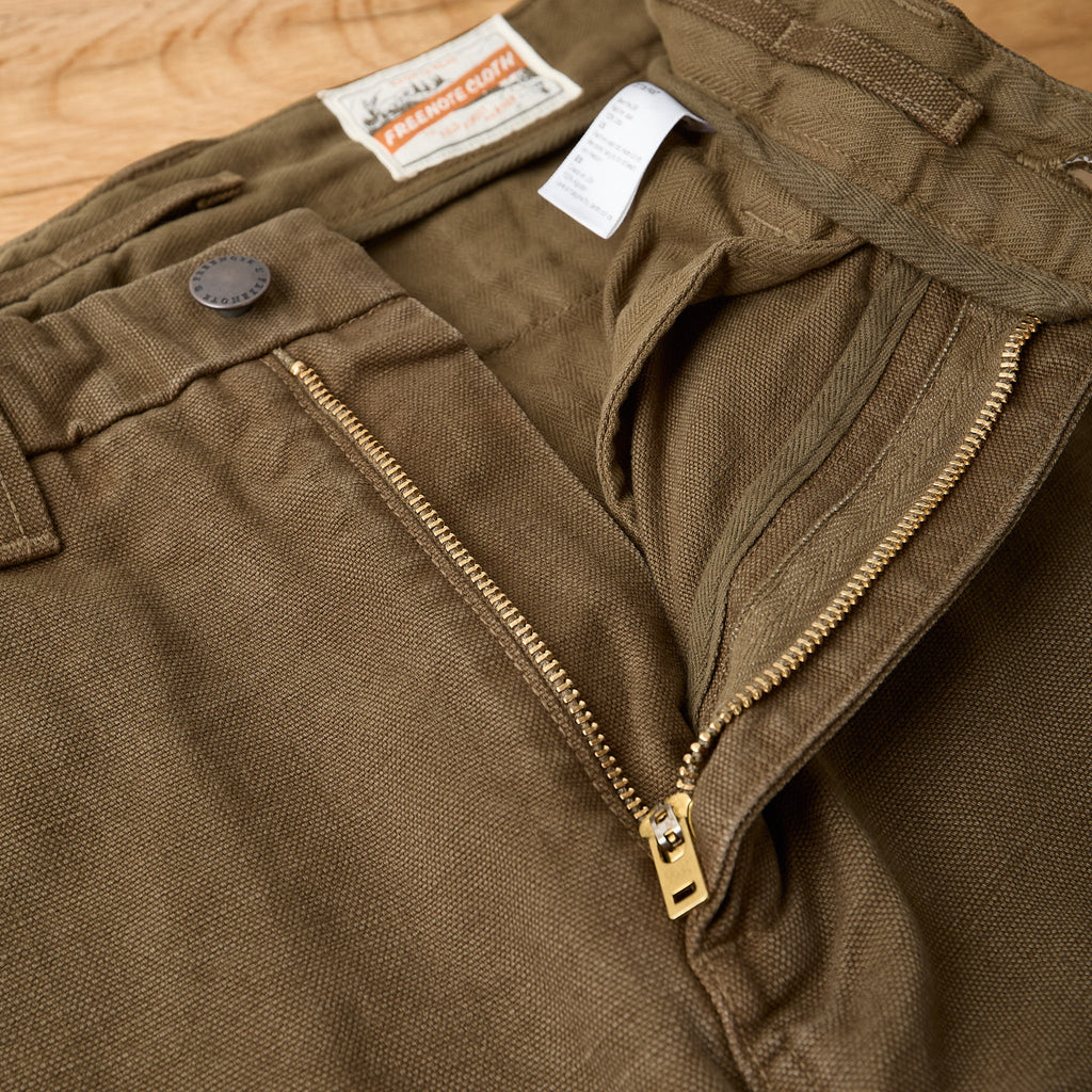 freenote cloth | deck pant 14oz slub army - Bild 3