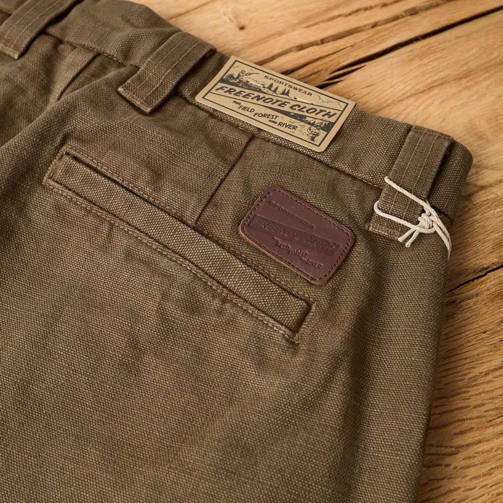 freenote cloth | deck pant 14oz slub army - Bild 5