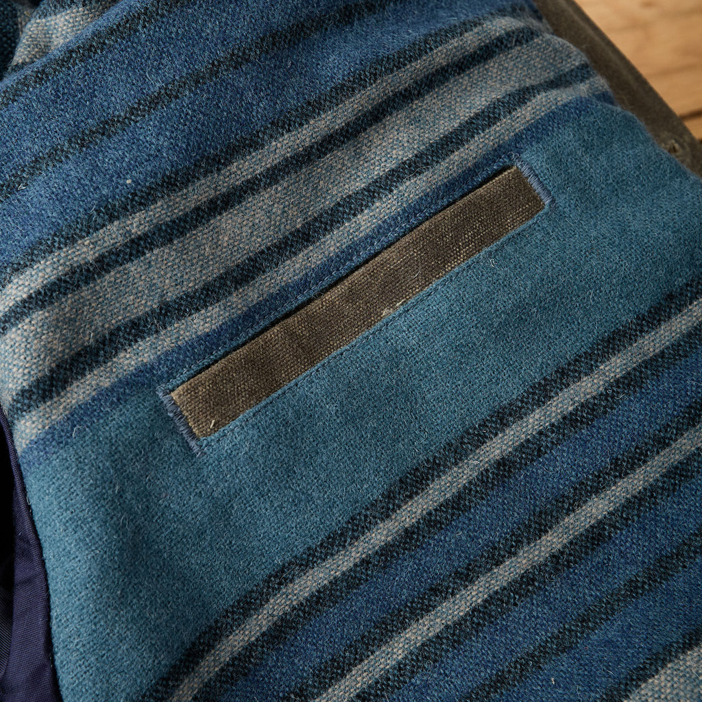 freenote cloth | riders jacket heavy waxed canvas tobacco wool - Bild 6