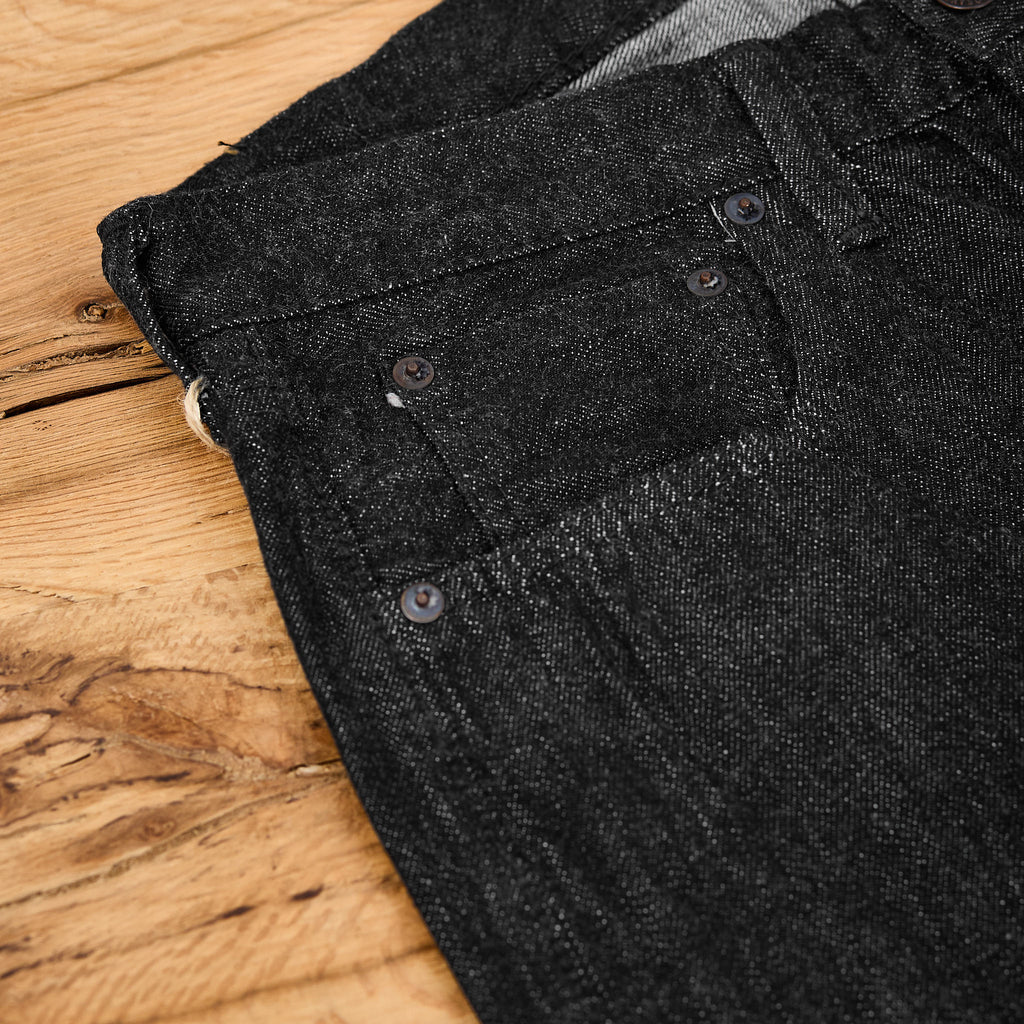 fullcount | 0105bkss 11.5oz straight denim (super smooth) black - Bild 5