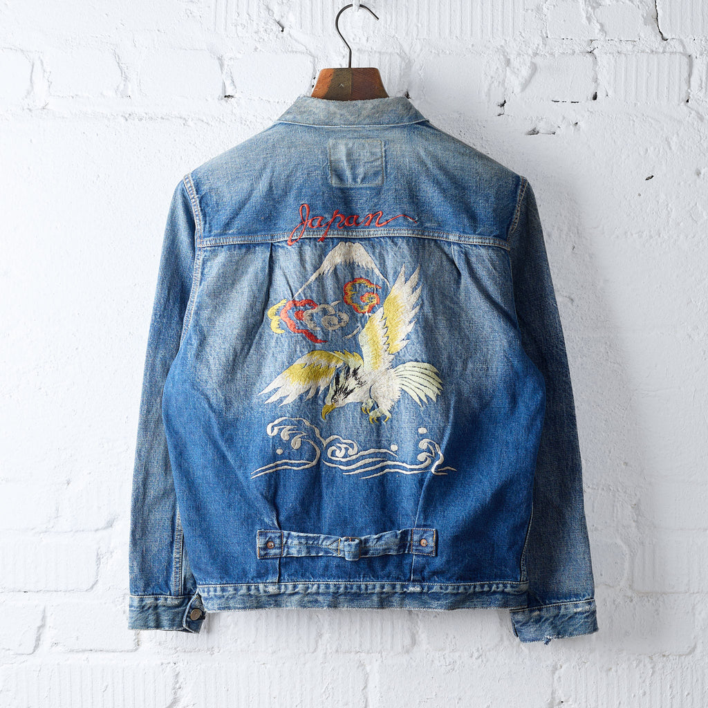 fullcount | 2016-2107e souvenir embroidery type-1 denim jacket hw “more than real” - Bild 4