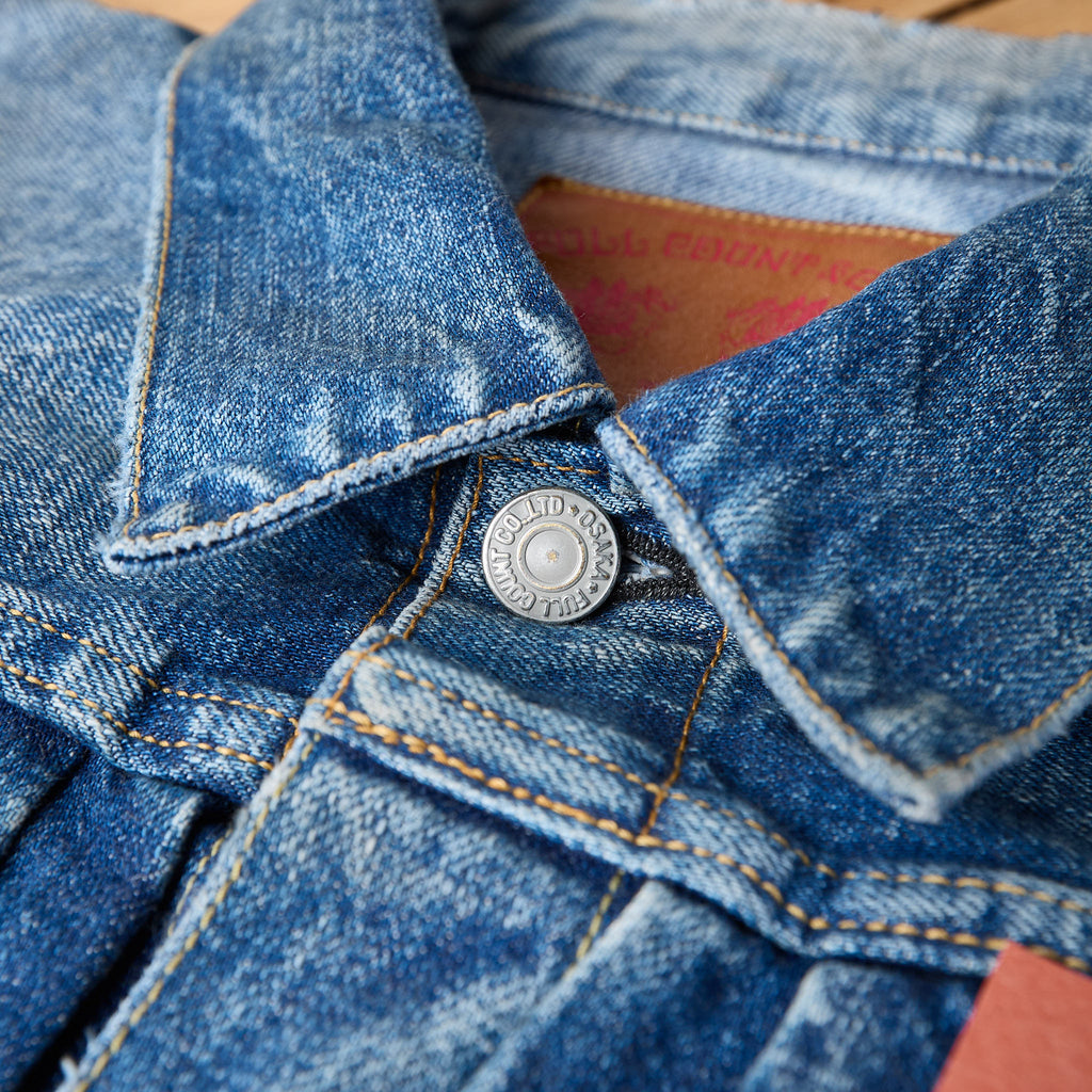 fullcount | 2016-2107e souvenir embroidery type-1 denim jacket hw “more than real” - Bild 6