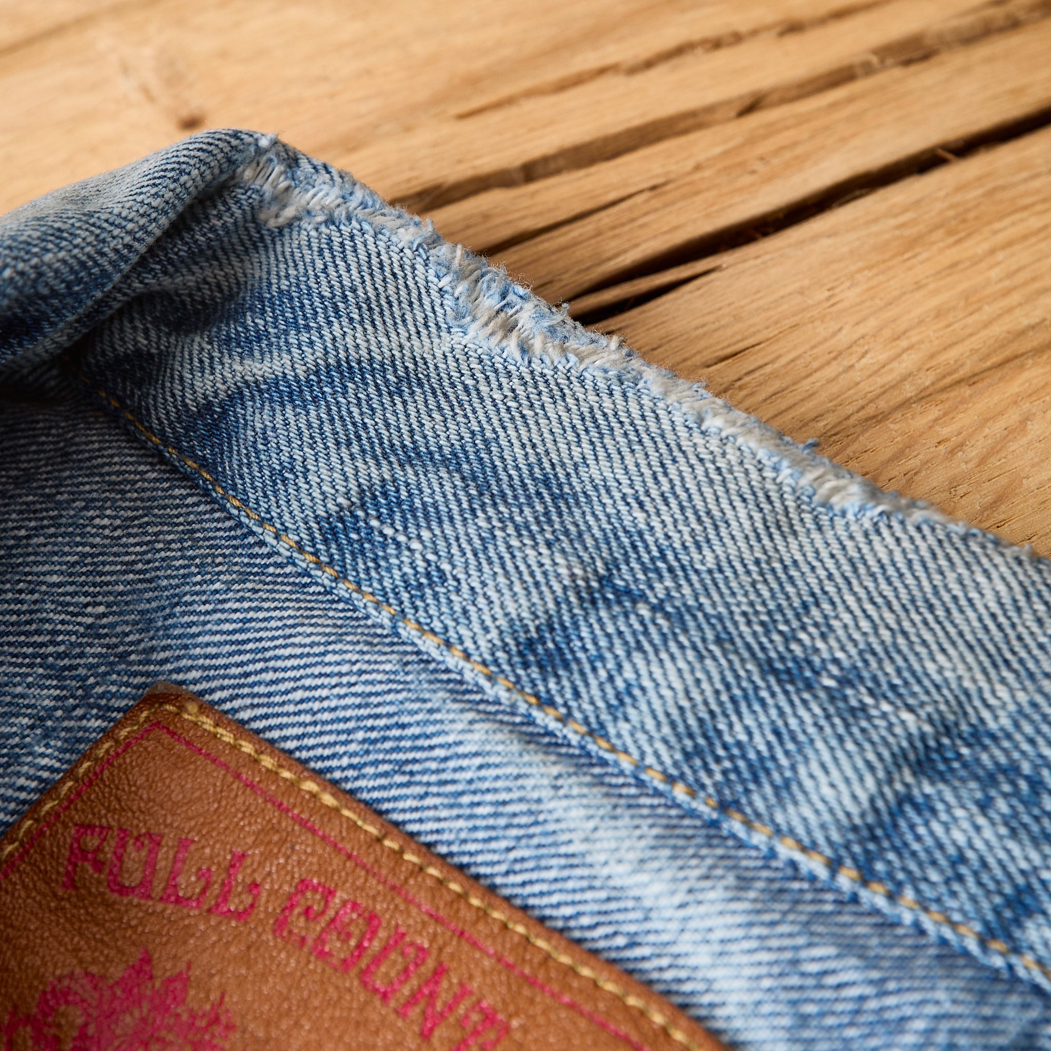 fullcount | 2016-2107e souvenir embroidery type-1 denim jacket hw 