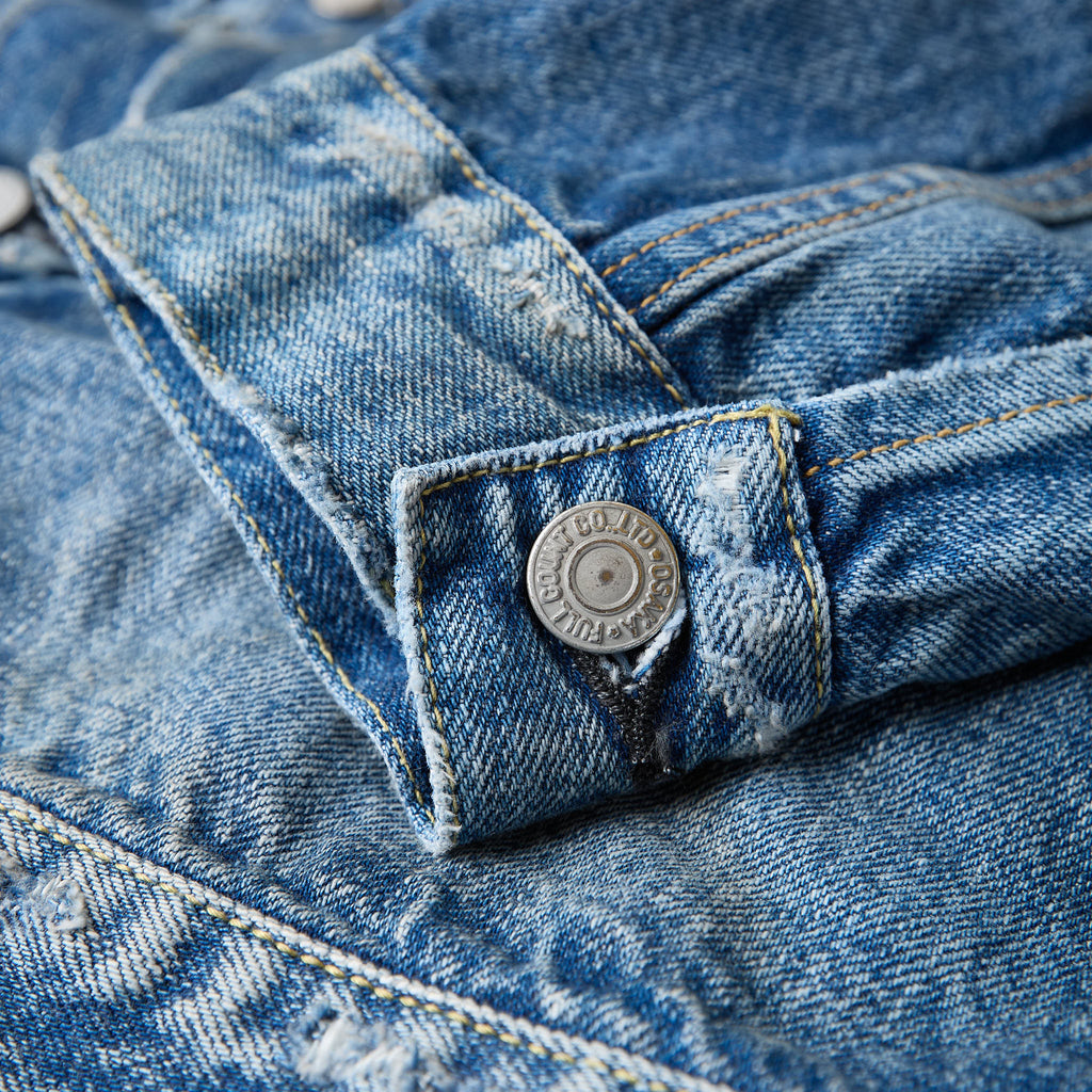 fullcount | 2016-2107e souvenir embroidery type-1 denim jacket hw “more than real” - Bild 8