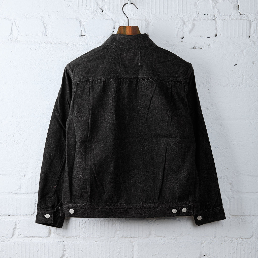 fullcount | 2102bkss 11.5oz type 2 denim jacket (super smooth) black - Bild 2