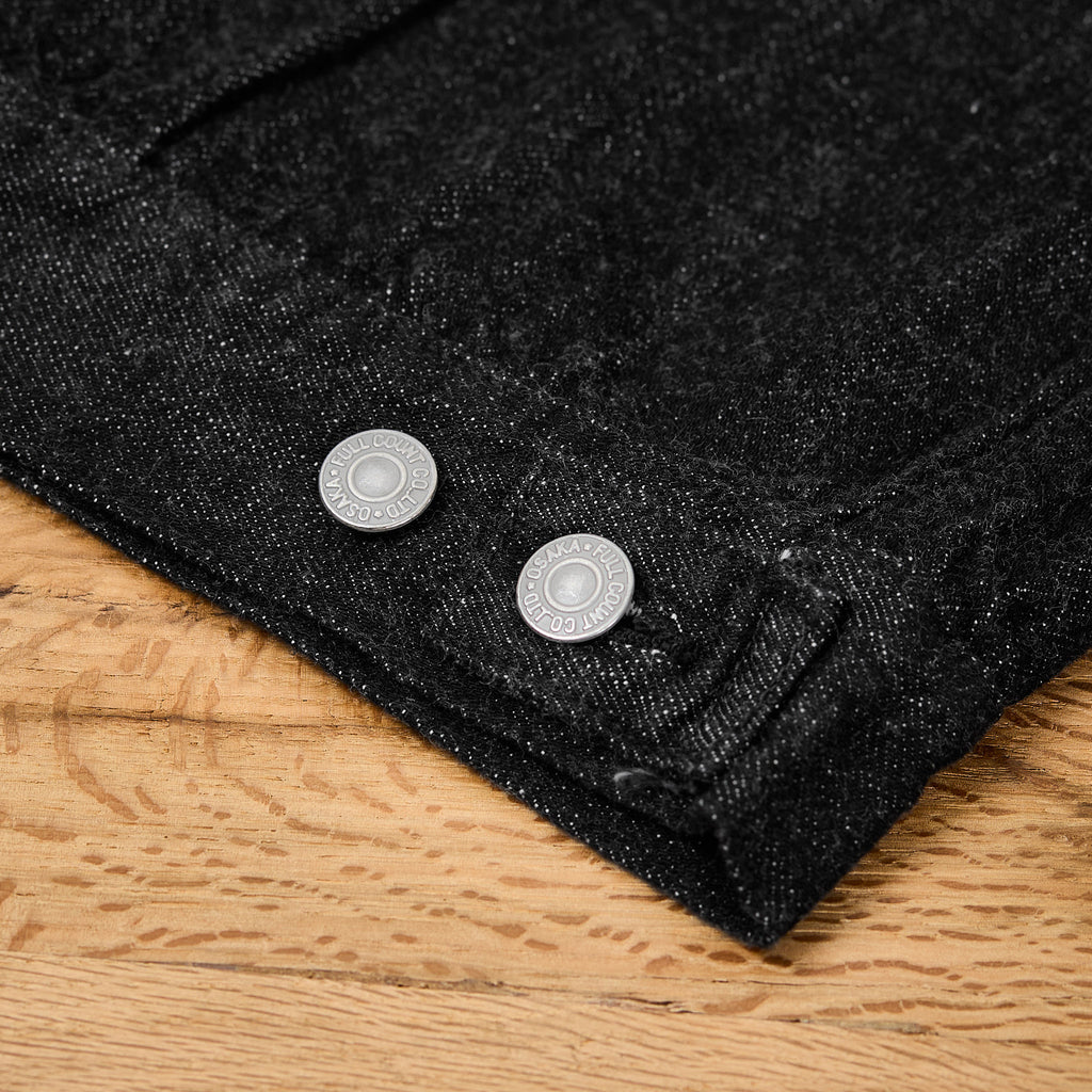 fullcount | 2102bkss 11.5oz type 2 denim jacket (super smooth) black - Bild 5