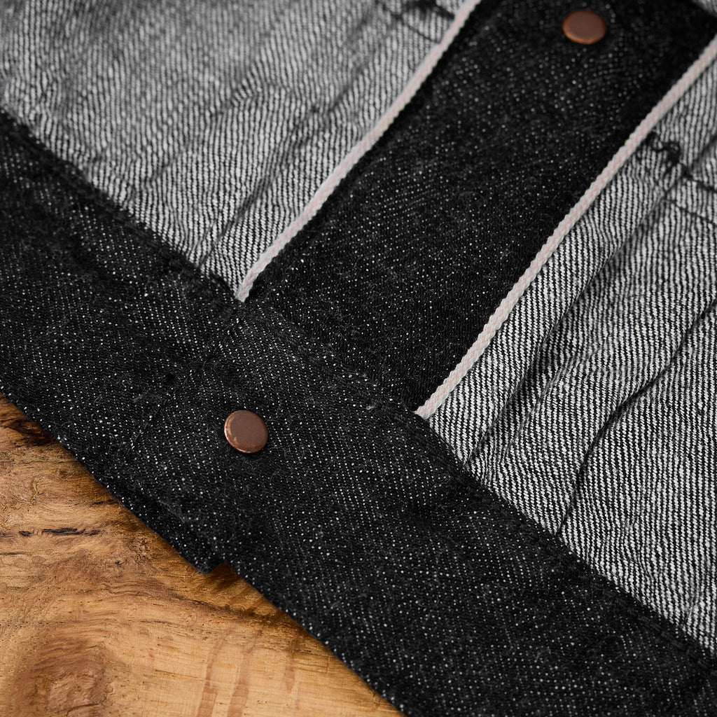 fullcount | 2102bkss 11.5oz type 2 denim jacket (super smooth) black - Bild 6