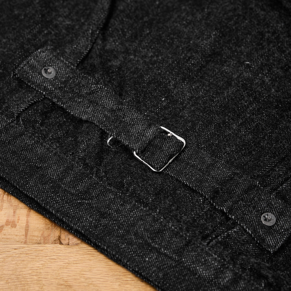 fullcount | 2107bkss 11.5oz type 1 denim jacket (super smooth) black - Bild 4