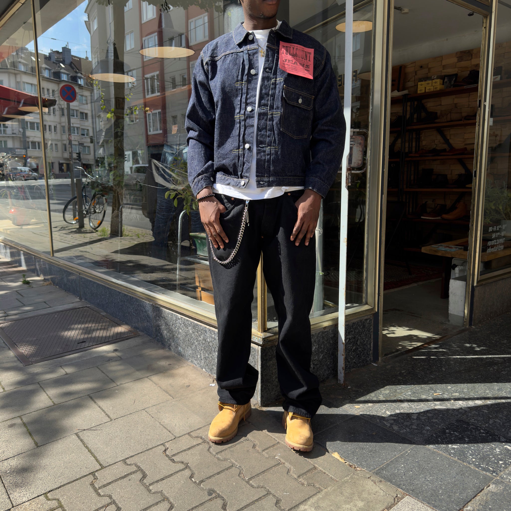 FULLCOUNT 2107Ｗ　1st type JKT サイズ38 2107 - Type 1 Denim Jacket - – FULLCOUNT