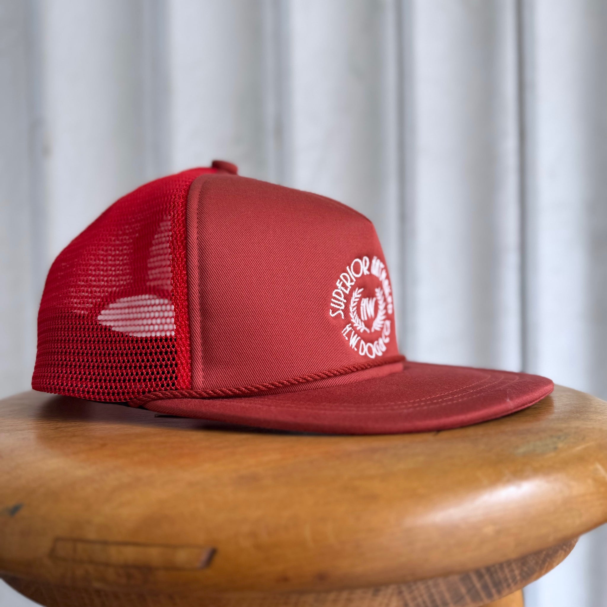 h.w. dog & co. | d-01017 mesh-cap - red – stuf|f-official