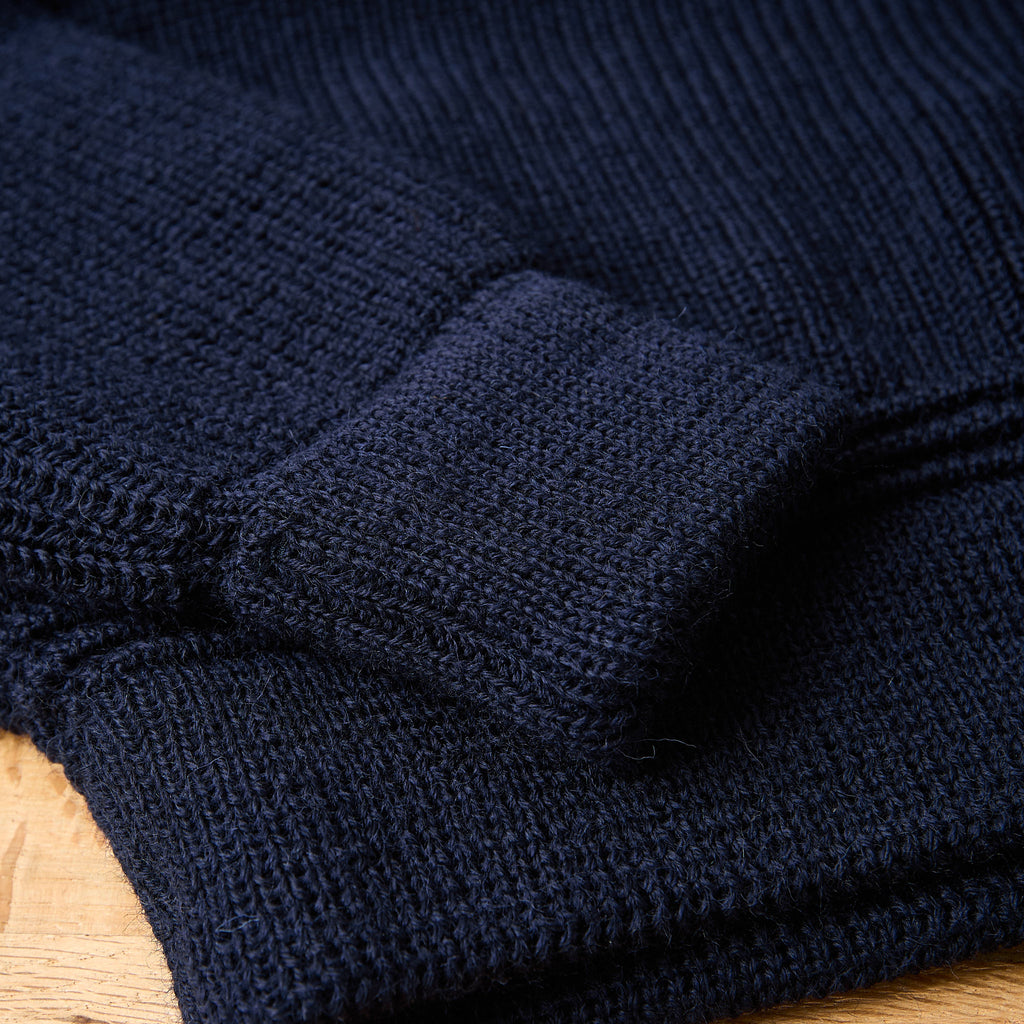heimat textil | crew neck merino - ink - Bild 4