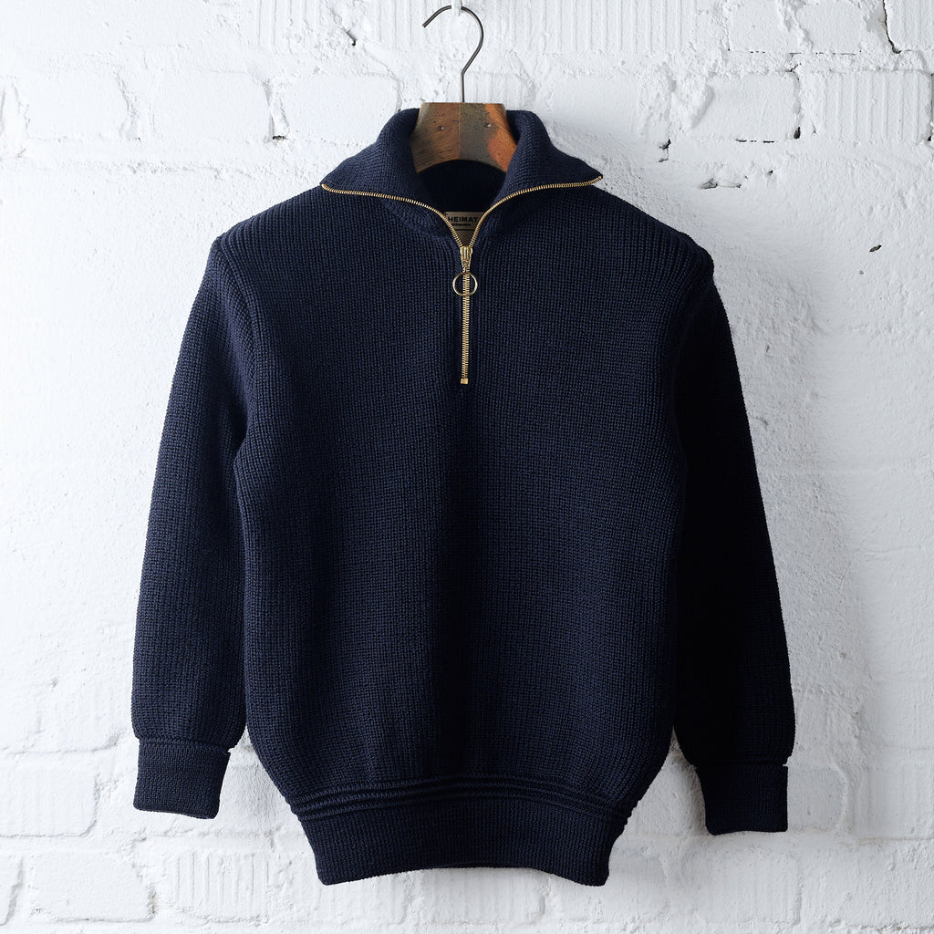 heimat textil | skipper sweater - ink