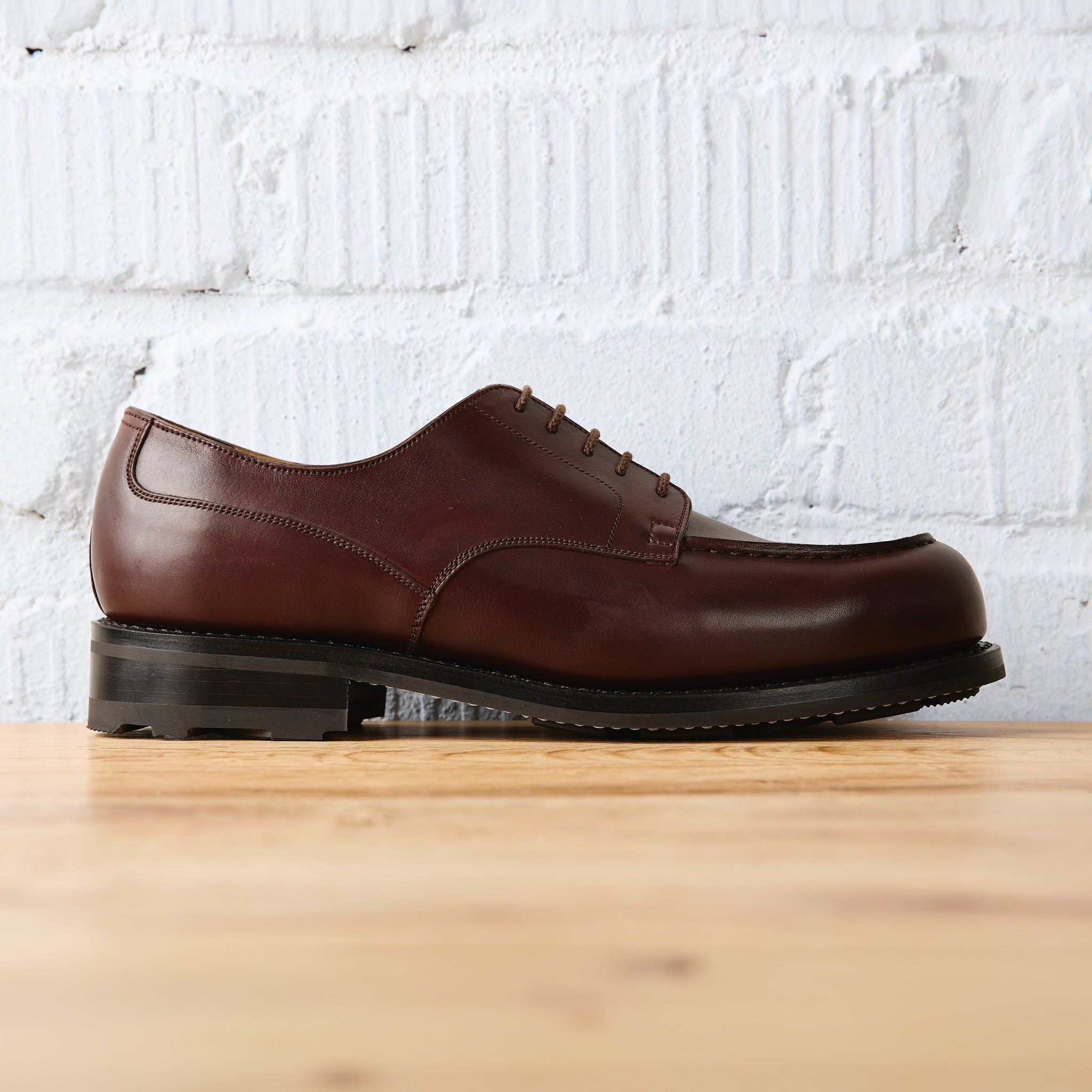 j.m. weston | golf derby chocolate calfskin – stuf|f-official