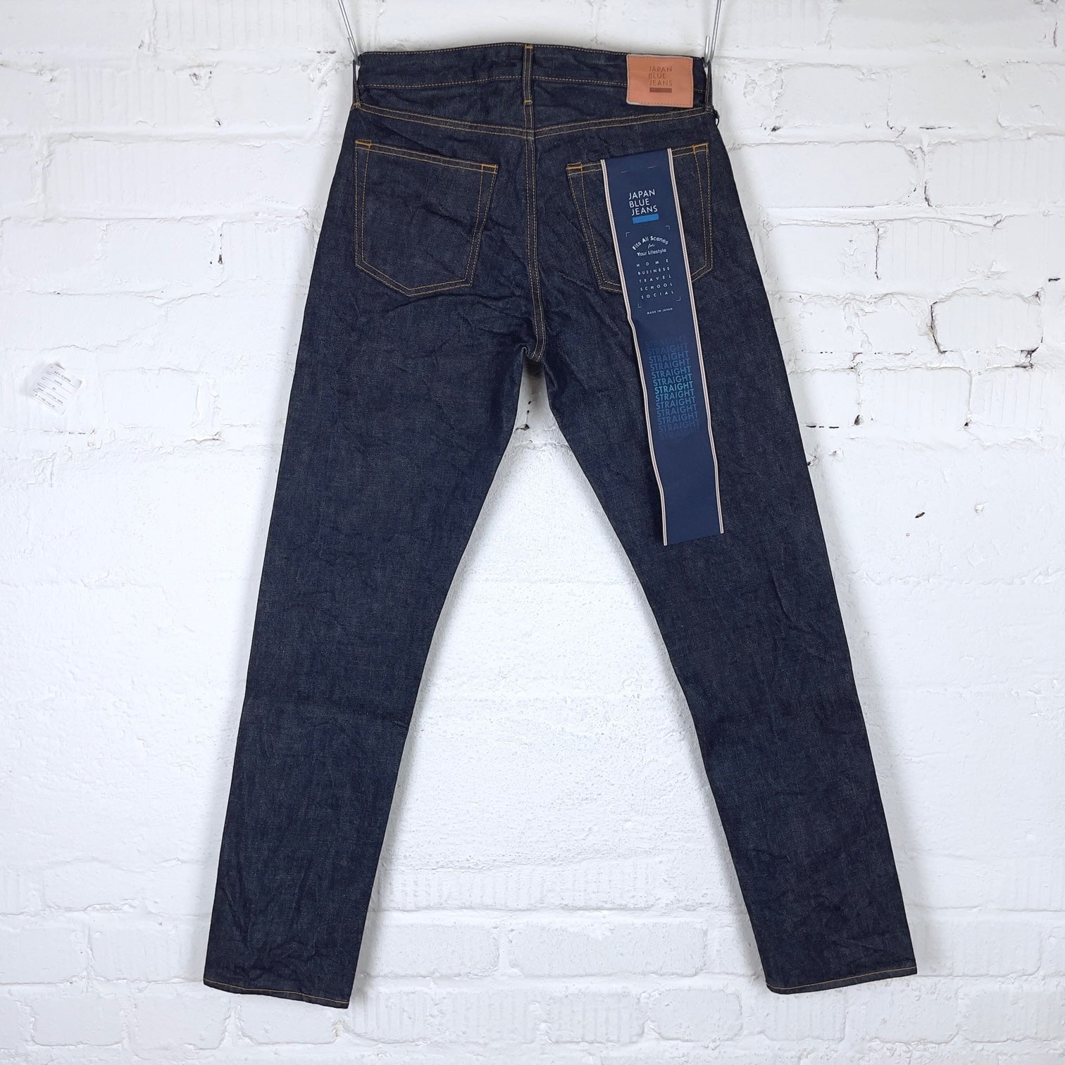 japan blue | j301 circle 14.8oz us cotton straight jeans