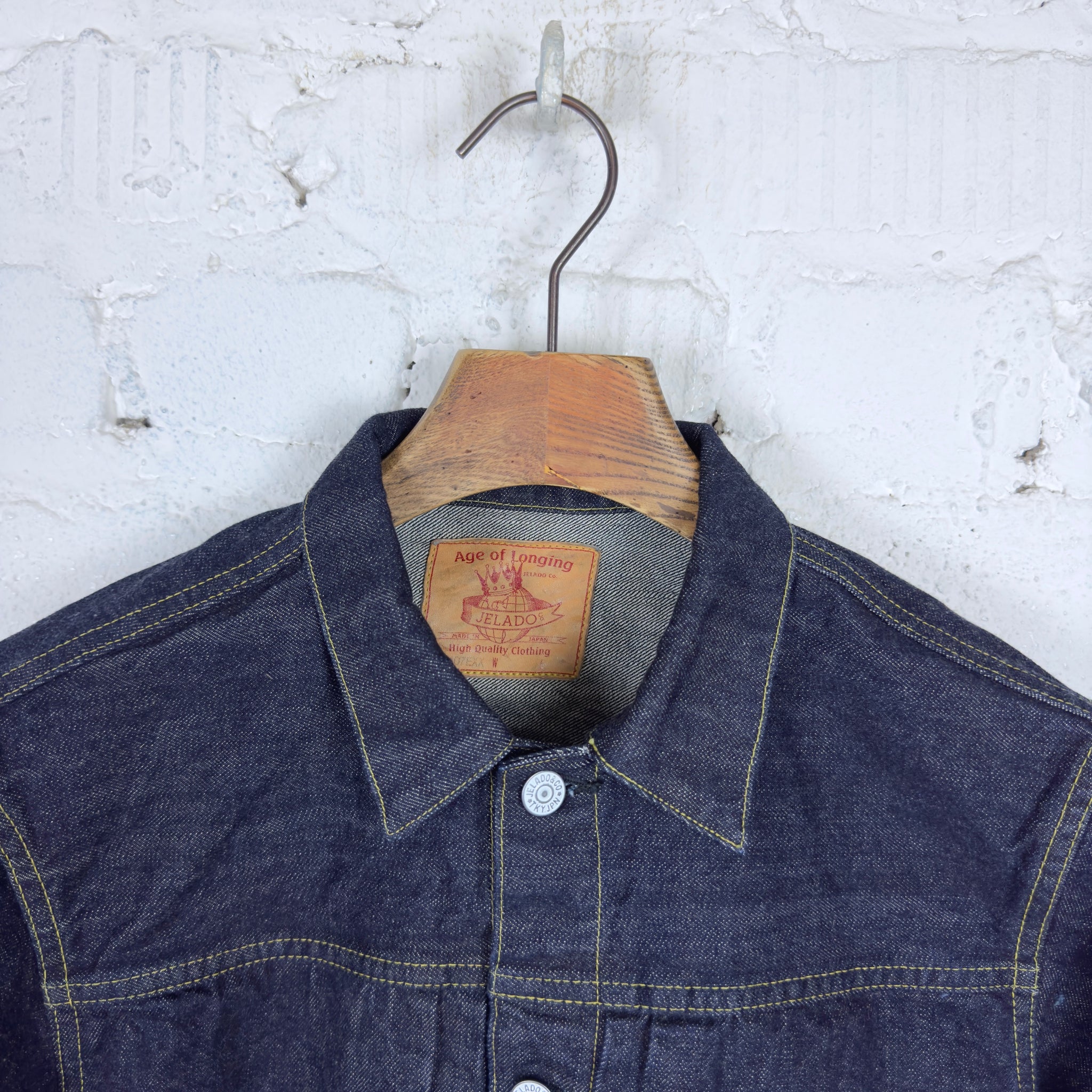 jelado | 'age of longing' black tag 407exx denim jacket – stuf|f